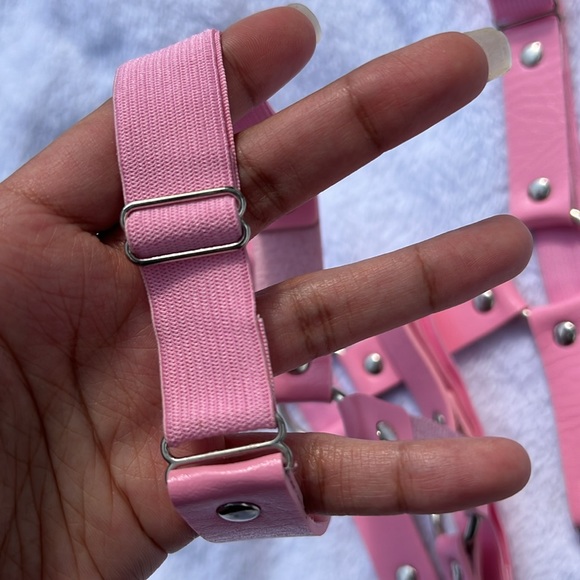 Pink Adjustable Thigh Belt Set NWOT - Picture 5 of 6